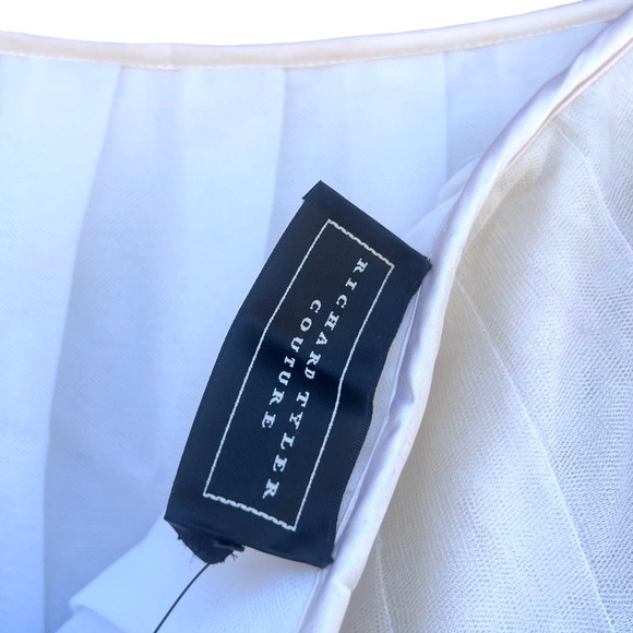 NWT Vintage Richard Tyler Couture Tulle Skirt - Picture 7 of 8